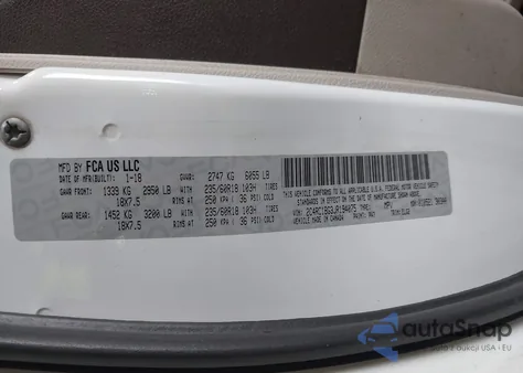 2018 Chrysler Pacifica Touring L из США, поврежденный, VIN 2C4RC1BG3JR194075